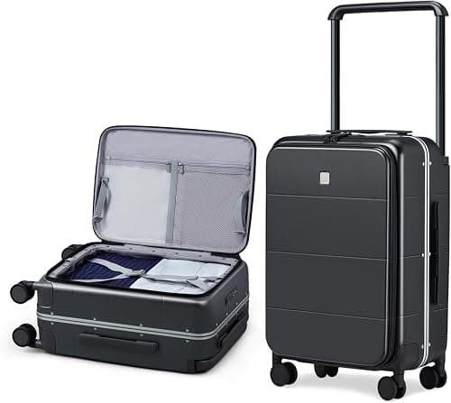 Hanke Luggage Suitcase with Wide Handle, Durable PC Hardside 20 inch Carry On Luggage 24 Inch Travel Suitcase with Spinner Wheels & TSA Lock for Men Women on Amazon - Best Deal Finder