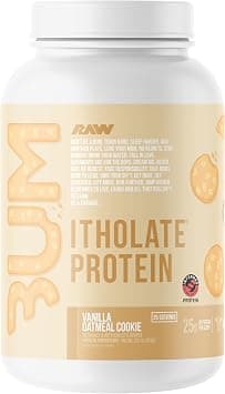 RAW Whey Isolate Protein Powder, Vanilla Oatmeal Cookie (CBUM Itholate Protein) - 100% Grass-Fed Sports Nutrition for Muscle Growth & Recovery - Low-Fat, Low Carb, Naturally Flavored - 25 Servings on Amazon.ae - Price Tracker