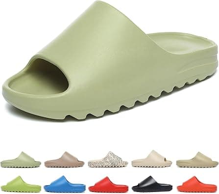 Cloud Sliders for Women and Men Non-Slip Quick Dry Shower Slippers Ultra-Soft Thick Sole Slides Beach Sandals House Pillow Slides for Indoor & Outdoor on Amazon.ae - Price Tracker