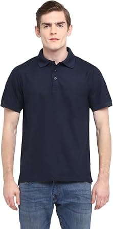 Deniklo Men's Solid Regular fit Polo Shirt on Amazon - Best Deal Finder
