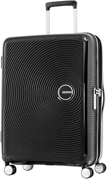 American Tourister CURIO HARD SPINNER Medium Luggage 69 CM TSA BLACK on Amazon - Best Deal Finder