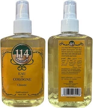 Amatoury 114 Classic Eau de Cologne 250ml على Amazon.ae - متتبع الأسعار
