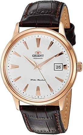 Orient '2nd Gen Bambino Version I' Japanese Automatic Stainless Steel and Leather Dress Watch - Amazon.ae Price Tracker