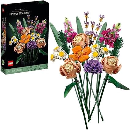 LEGO Botanicals Flower Bouquet - Artificial Flowers Set for Adults incl. Roses, Snapdragons, Poppies, Asters & Daisies - Ramadan Gift Idea for Women and Men - Botanical Collection - 10280 on Amazon.ae - Price Tracker