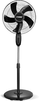 Impex Pedestal Fan 16" (PF 7501) | 1300RPM High Speed | 2 Year Warranty | Powerful 55W Motor | 3-Speed Control | Sturdy Body | Adjustable Height | Ideal for Home & Office | 220-240V, 50/60Hz on Amazon.ae - Price Tracker