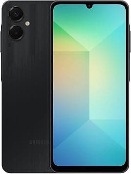 Samsung Galaxy A06 5G, 64GB Storage, 4GB RAM, 6.7" PLS LCD Display, 90Hz, HD+ (720x1600), 2.4GHz Processor, Black, Android on Amazon.sa - Price Tracker