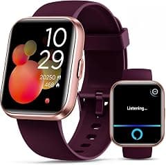 Smartwatch for Women, Compatible with Android & iPhone, 1.8'' Fitness Tracker Watch with Alexa, Call & Notification Alerts, Heart Rate & Sleep Monitor, 120 Sports Modes, Waterproof Watch for Women - Amazon.sa Price Tracker