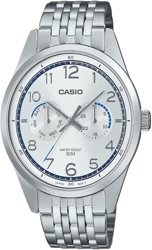 Casio Ladies Watch Silver Dial Silver Band on Amazon.ae - Price Tracker