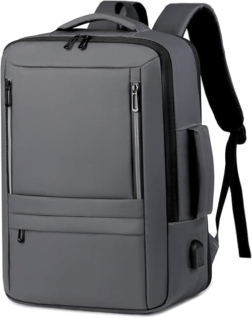 Qiccijoo Travel Backpack 35L Flight Approved Carry On Backpack for Men Women Expandable Luggage Backpack 15.6 Inch Waterproof Laptop Daypack Business School Weekender Overnight Backpack on Amazon.ae - Price Tracker