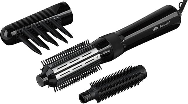 Braun Satin Hair 3, AirStyler BRAS 330, Hair Styler with Roundbrush and Comb, Volumizer, Dry & Style, 400 Watts, 2 Temperature Settings – Black on Amazon.ae - Price Tracker