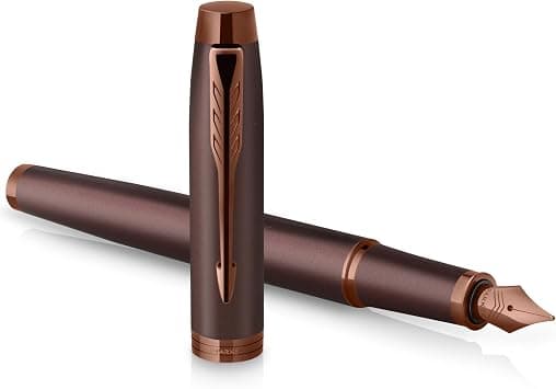 PARKER IM Monochrome Fountain Pen | Burgundy Finish and Trims | Medium Point | Blue Ink | Gift Box on Amazon.sa - Price Tracker