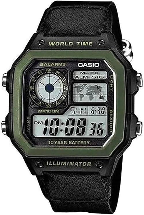 Casio Digital Watch: AE-1200WH Men on Amazon.ae - Price Tracker
