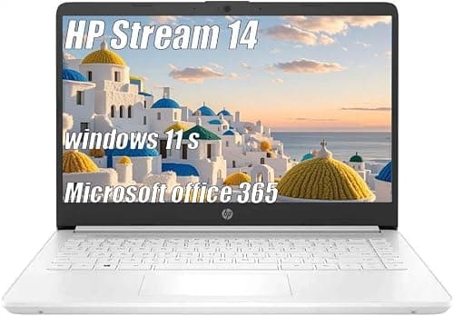 HP Stream 14 Inch Laptop for Student,Intel Celeron N4120, 16GB RAM, 64GB eMMC, Microsoft 365, 720p Webcam, Windows 11 S, Long Battery Life, with 5ave Accessories, White on Amazon.sa - Price Tracker