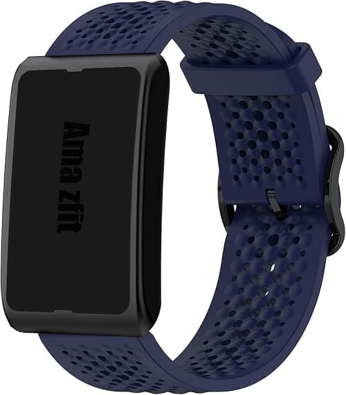 Blueshaweu Bracelet Compatible with Helio Strap, Breathable Soft Silicone Waterproof Wristband Compatible with Amazfit Helio Strap, Smart Band, Fitness Tracker on Amazon.ae - Price Tracker