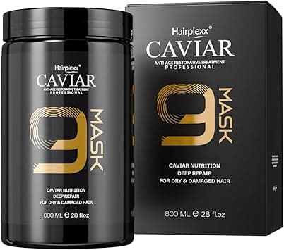 Hairplexx Caviar Anti-Age Restorative Treatment Professional 9mask 800 ml on Amazon.ae - Price Tracker