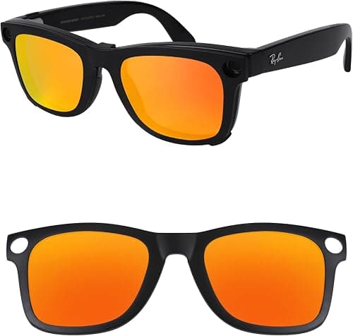 Polarized External Mount Clip-on for Ray-Ban Meta Wayfarer RW4006 & Gen 2 RW4012 50-22 for Men Women UV Protection on Amazon.ae - Price Tracker