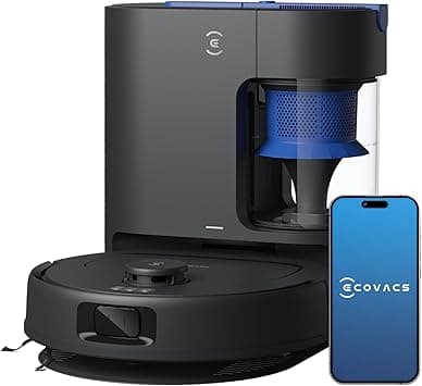 ECOVACS DEEBOT N20e PLUS Robotic Cleaner, 10000Pa Robot Vacuum Cleaner with Bagless Station, Anti-Hair Tangle, 350 Minutes Runtime, 20 mm Door Threshold Climbing, TrueMapping Intelligent Path Planning on Amazon.ae - Price Tracker