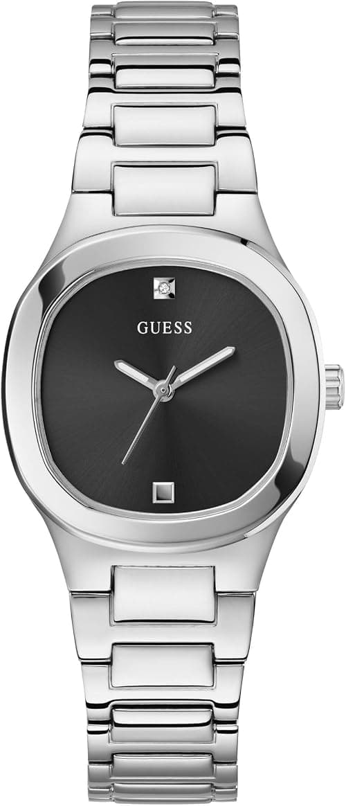 GUESS Women's 32mm Watch - Gold Tone Bracelet Champagne Dial Gold Tone Case on Amazon - Best Deal Finder