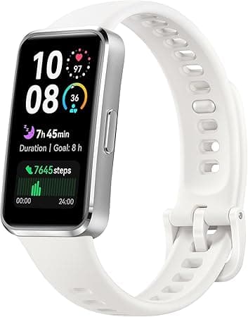 HUAWEI Band 10, Smartwatch, AI-Assisted Fitness Tracking, Professional Sleep Analysis, Up to 14 Days Battery Life, Slim Aluminium Alloy Case, iOS & Android, White on Amazon.ae - Price Tracker