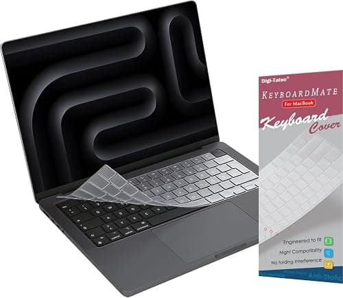 ISO Keyboard Cover Compatible with MacBook Neo n 2026~2022 MacBook Pro 14"/ 16" n MacBook Air 13"/ 15" (M5 M4 M3 M2 Pro/Max) - Protective Transparent Thin Keyboard Skin Keyboard Protector on Amazon.ae - Price Tracker