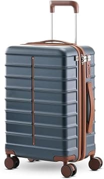 Assembly Odyssey Hard Luggage Trolley Bag, Ultralight Polycarbonate, TSA Lock, Silent 8 Spinner Wheels, Lightweight Hard Shell Travel Cabin Suitcase, Blue, 20 Inches, Cabin 20 Inches on Amazon - Best Deal Finder