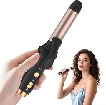 Cordless Curling Iron Hair Curler: Mini USB Rechargeable 4000 mAh 3 Temp Setting Travel Portable 200 Million Negative Ion for Long Short Hair on Amazon.ae - Price Tracker