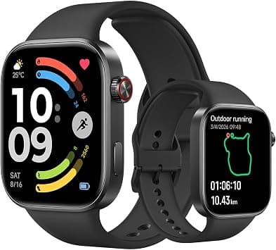 XIAOMI Redmi Smart Watch 6 for Men Women, 2.07'' AMOLED Fitness Watch with Heart Rate/Sleep/Stress Tracking, Activity Tracker 24 Days battery life, 5ATM, GPS, Android™ & iOS, Black on Amazon.ae - Price Tracker