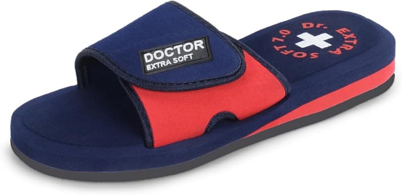 DOCTOR EXTRA SOFT Women's Orthopaedic and Diabetic Adjustable Strap Comfort Dr Sliders Flipflops and House Slipper's Girls Slides OR-D-52 on Amazon.ae - Price Tracker