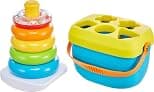 Fisher-Price Rock-a-Stack and Babys First Blocks Bundle - Amazon.ae Price Tracker