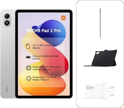 Redmi Pad 2 Pro with pen Silver 8G RAM 256G ROM على Amazon.ae - متتبع الأسعار