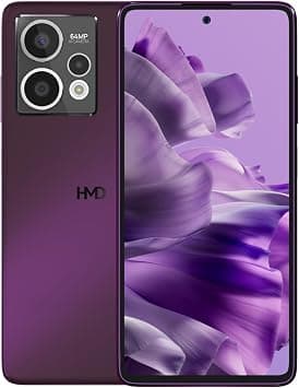 HMD Crest Max 5G | 64MP Triple Rear AI Camera | 50MP Front Camera | Rigid OLED FHD+ HID Display | 8GB + 8GB VRAM, 256GB Storage | Android 14 | 33W Fast Charging | Deep Purple on Amazon - Best Deal Finder