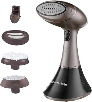 Russell Hobbs Steam Genie Handheld Clothes Steamer, No Ironing Board Needed, Ready to Use in 45s, Power Indicator, Auto-Off, 200ml Removable Water Tank, 3 Attachments, 6m Steam Time, 2000W, 28040 on Amazon.ae - Price Tracker