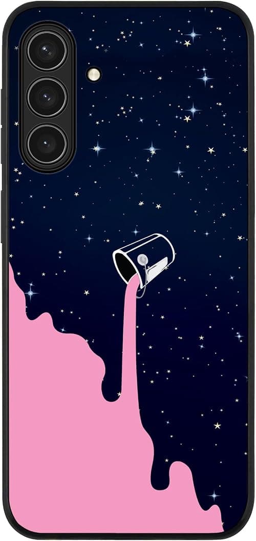 Stylizedd Case Compatible with Samsung Galaxy A17 / A17 4G / M17 Rugged cover Slim fit Camera Protection, Shockproof Thin Phone Case for Samsung Galaxy A17 / A17 4G / M17- Berry Milky Way على Amazon.ae - متتبع الأسعار