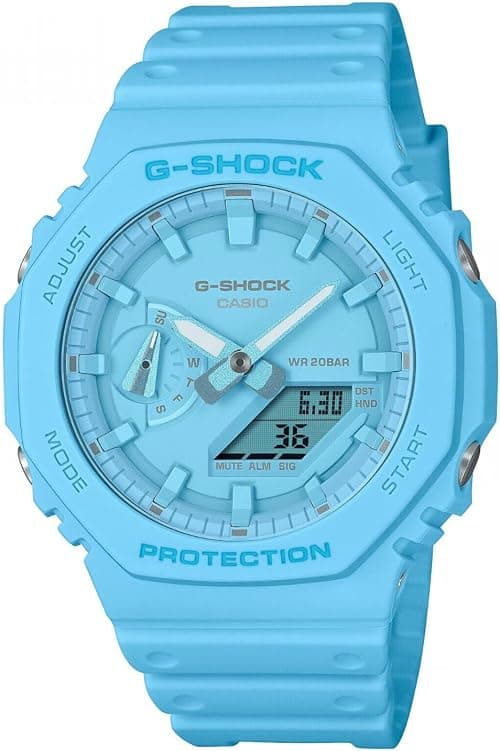 Casio Men Analogue-Digital Quarz Watch with Plastic Strap GA-2100-2A2ER on Amazon.ae - Price Tracker