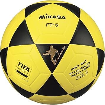 MIKASA Ball 5 Ft Bky Foot Volleyball Black/Yellow, 5, 1300, Multi-Coloured - black/yellow on Amazon - Best Deal Finder