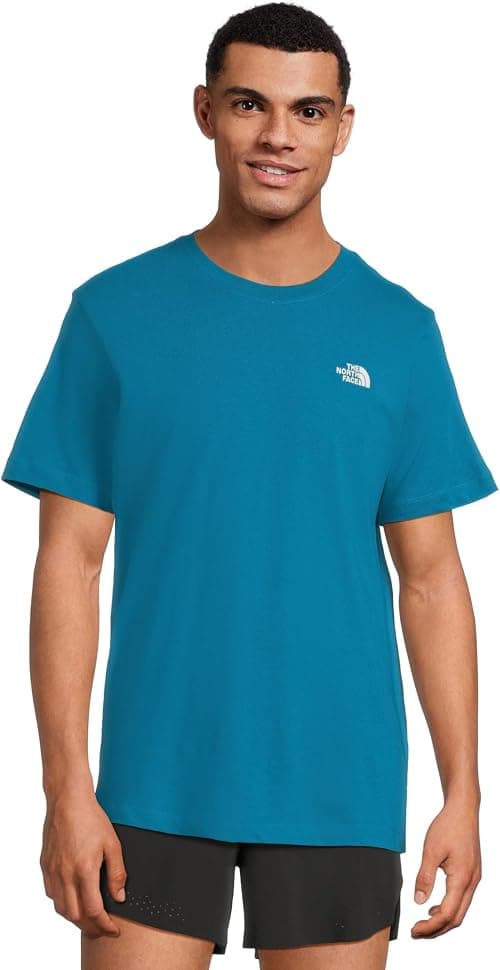 The North Face Men's Evolution Simple Dome Short-Sleeve Tee (Standard & Big Size) | Cotton Shirt with The Classic Logo on Amazon - Best Deal Finder