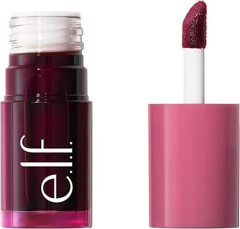 e.l.f. Sheer For It Blush Tint, Versatile Lip and Cheek Ink, for a Natural, Long-Lasting Colour Kick, Vegan and Cruelty Free, Plums Up on Amazon.ae - Price Tracker