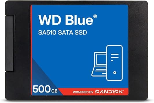 WD Blue SA510 2.5”/7mm SATA SSD 500GB (Up to 560MB/s sequential read speed, 3D NAND, Acronis True Image, SANDISK Dashboard) on Amazon.ae - Price Tracker