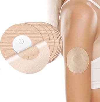 30 Pack Freestyle Adhesive Patches, Sensor Covers Intended for Freestyle Libre 2/3-Enlite-Medtronic Guardian,Waterproof Libre2/3 Sensor Covers Flesh Flexible CGM Patches على Amazon.ae - متتبع الأسعار