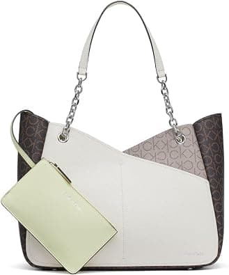Calvin Klein Zoe Chain Tote - متتبع أسعار Amazon.sa