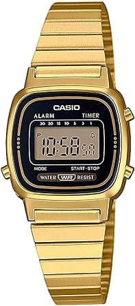 Casio Quartz Watch, Digital Display and Stainless Steel on Amazon.ae - Price Tracker