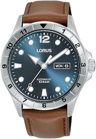 Lorus Blue Leather Automatic Watch RL469BX9 on Amazon.ae - Price Tracker