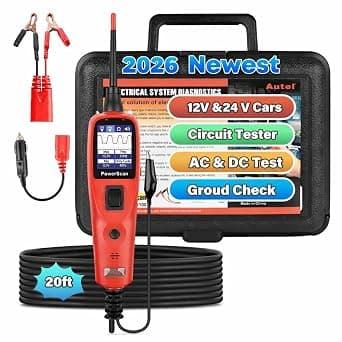 Autel Powerscan PS100 Power Probe Automotive Electrical Circuit System Diagnosis Tool Car Circuit r Digital Voltmeter Red on Amazon.ae - Price Tracker