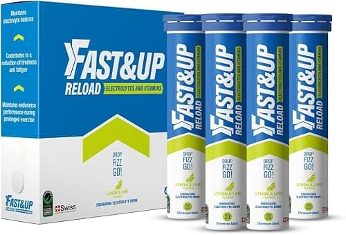 Fast&Up Reload – Lime & Lemon Flavor – 80 Effervescent Tablets – Instant Electrolytes for Rapid Hydration & Energy - Added Vitamin C & B12 for Performance, Wellbeing, Travel & Recovery – Vegan on Amazon.ae - Price Tracker