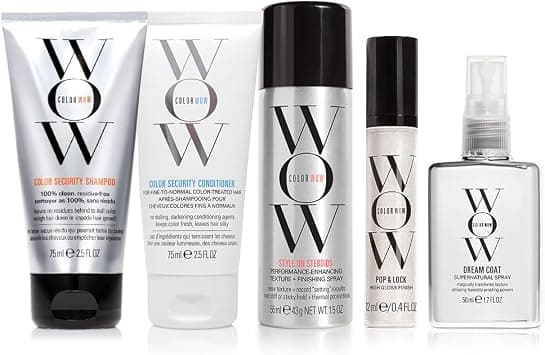 COLOR WOW Best Vacay Hair Ever Travel Kit – Includes Shampoo, Conditioner, Dream Coat, Style on Steroids, and Pop + Lock, These key essentials are exactly what you need to fix frizz on the go on Amazon.ae - Price Tracker