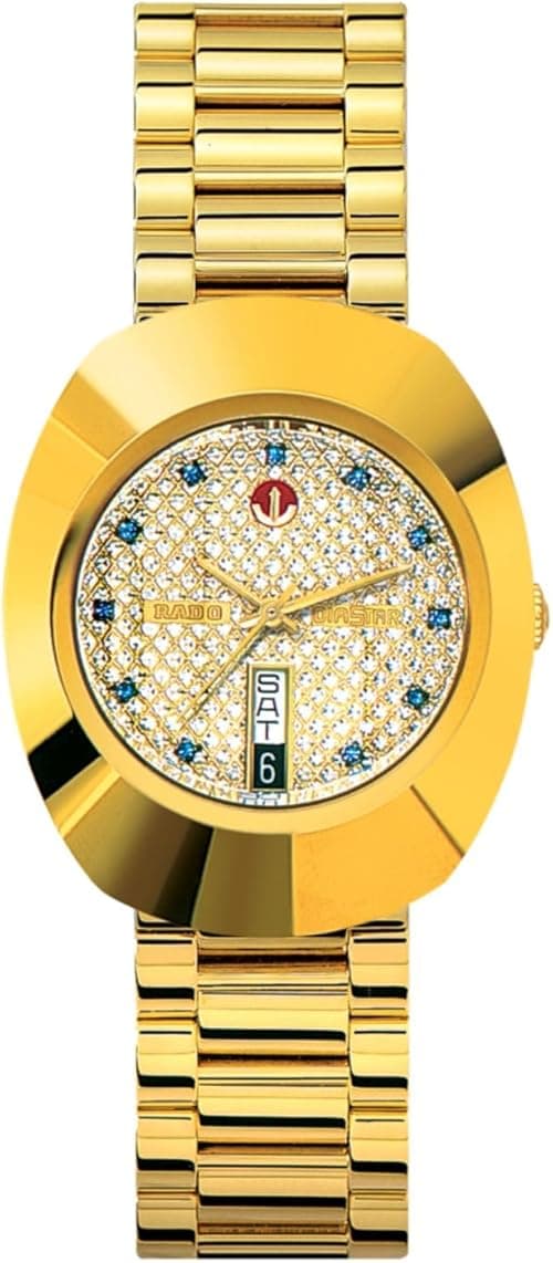Rado Dress Watch Analog Display Automatic for Men R12413314, Gold on Amazon.ae - Price Tracker