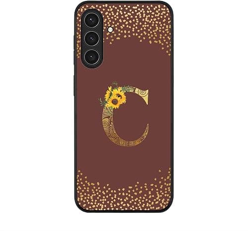 Stylizedd Case Compatible with Samsung Galaxy A17 / A17 4G / M17 Rugged cover Slim fit Camera Protection, Shockproof Thin Phone Case - Custom Floral Monogram - C (Brown) on Amazon.ae - Price Tracker