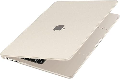 MOSISO Compatible with MacBook Air 13 inch Case 2026-2022,Starlight Clear على Amazon.ae - متتبع الأسعار