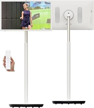 27 Inch Incell Screen TV with Camera & MIC, 27G2W, Mobile Smart Monitor, Stereo Sound, Built-in Battery, Landscape and Portrait Switch, Full Movement for Home and Business... على Amazon.ae - متتبع الأسعار