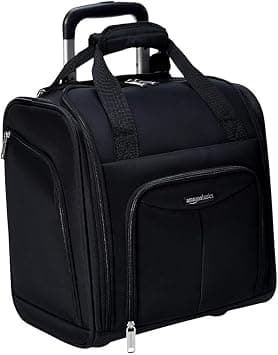 Amazon Basics Underseat Carry-On Rolling Travel Bag with (35cm), Black on Amazon.sa - Price Tracker